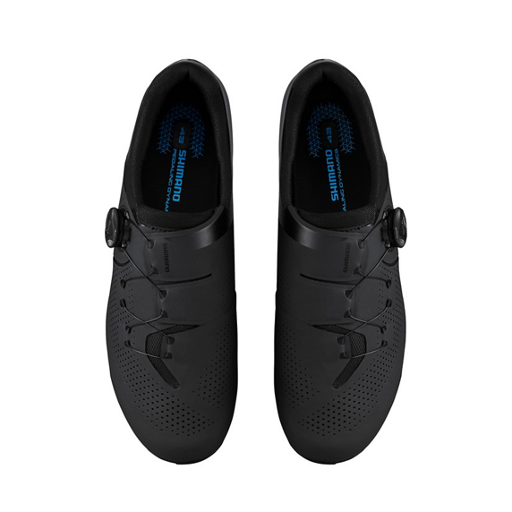 Chaussures route SHIMANO RC300  Large Noir -1