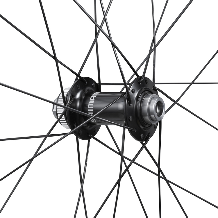 Roue Avant SHIMANO C32 Carbone Tubeless pour frein à disque CL