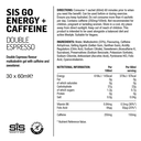 Gel SIS Go Energy + Double Caffeine Double Espresso & Caf Gel 60ml