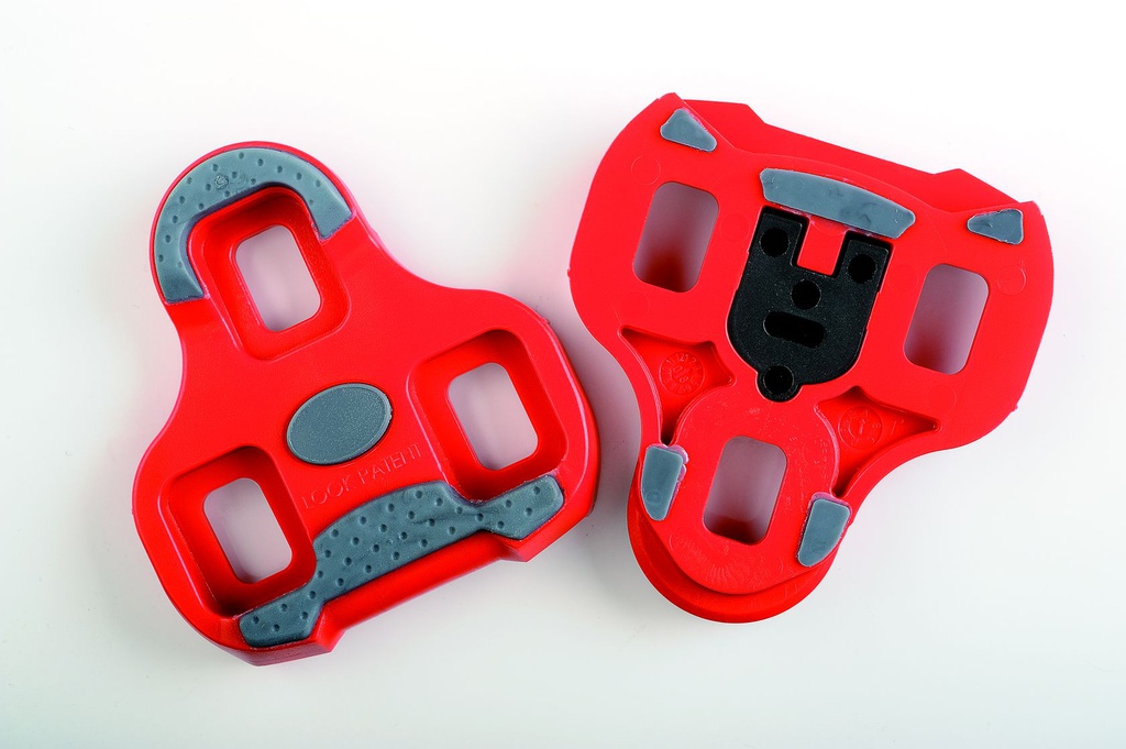 Paire de Cales LOOK Route Kéo Gripp Rouge 9°