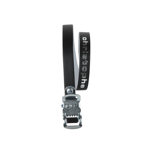 Courroies ZEFAL Christophe Cuir Noir (la paire)