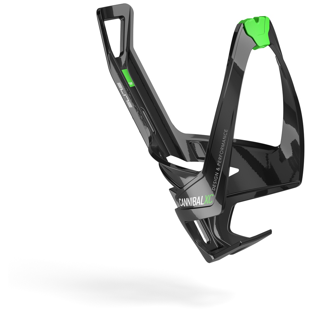 Porte Bidon Elite Cannibal XC Noir - Vert
