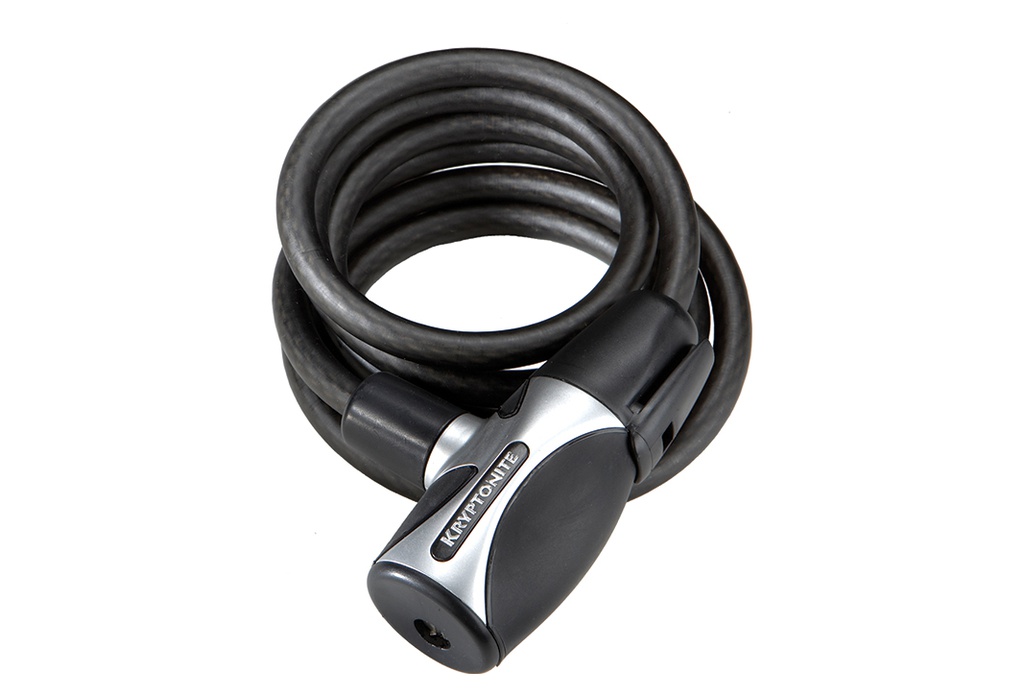 Antivol KRYPTONITE Cable Clé Kryptoflex 815 8mmx150cm avec Support