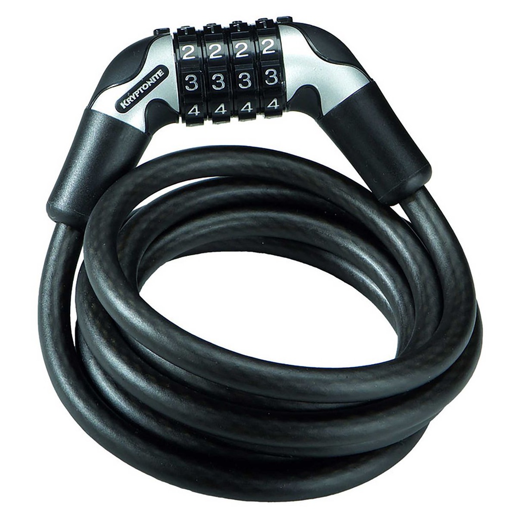 Antivol OXFORD Coil Combi Noir 10x1500mm
