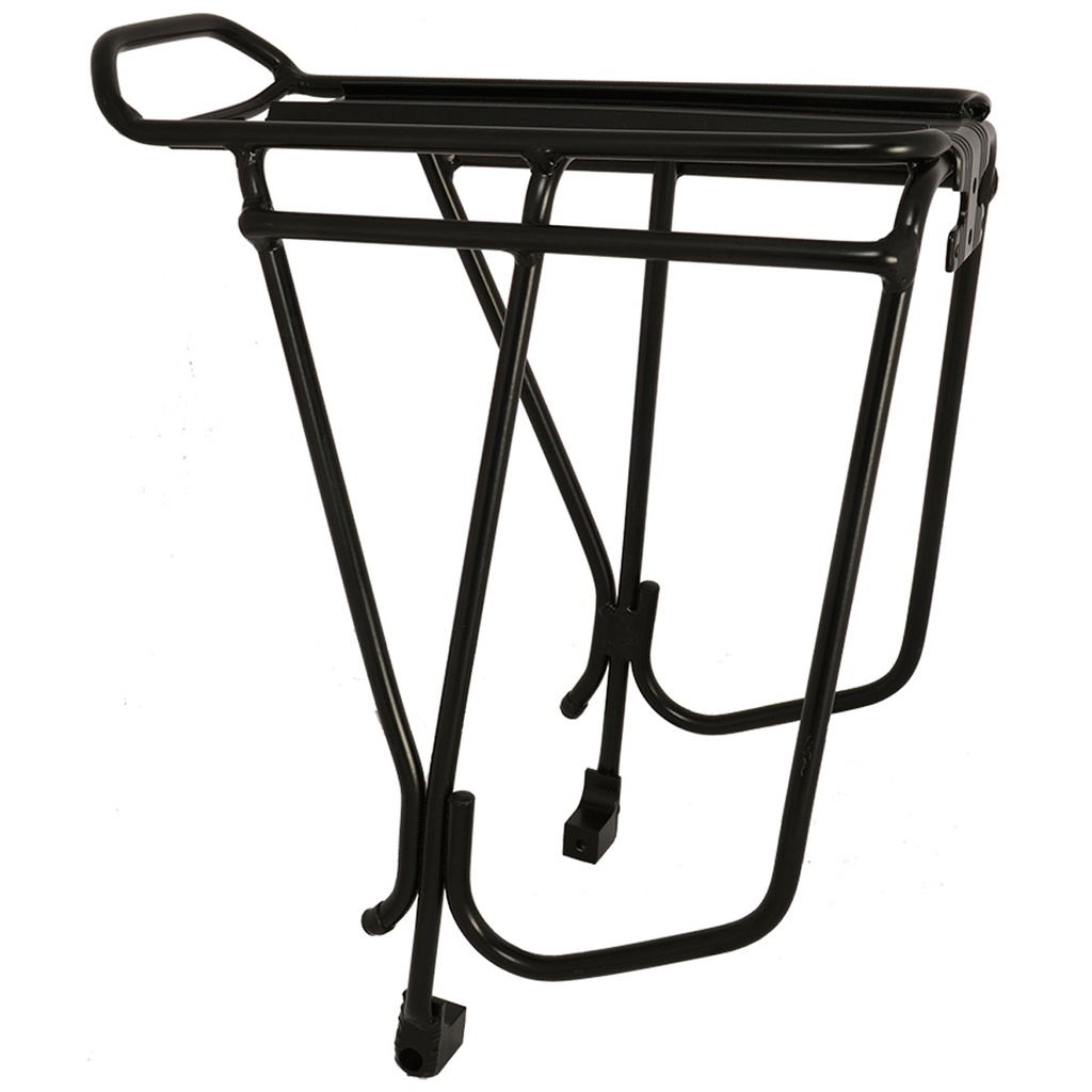 Porte Bagage Alu OXC 26-28 Noir Pour Frein A Disque