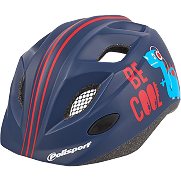 Casque Enfant POLISPORT Bleu/rouge (52-56)