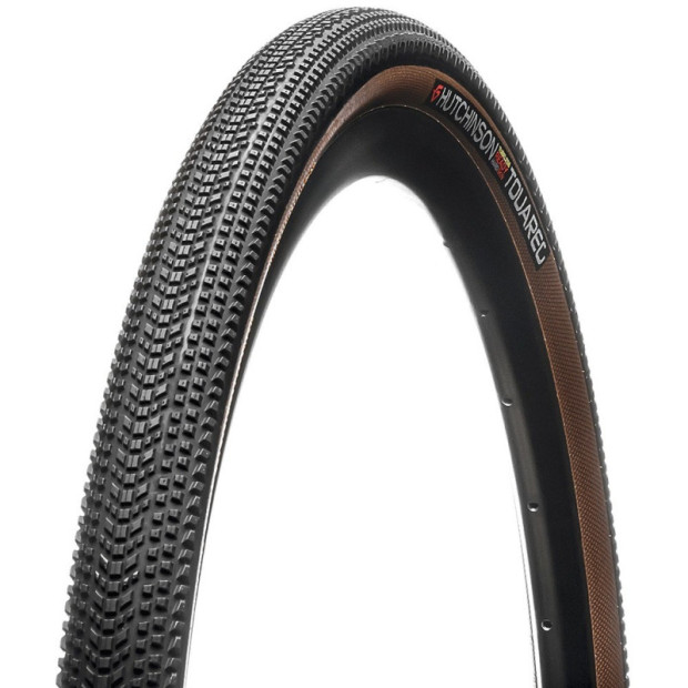 Pneu HUTCHINSON Gravel TOUAREG 700x40 Hardskin Tubeless TAN