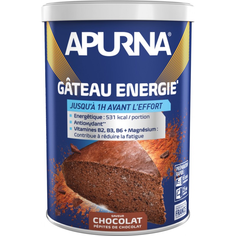 Gâteau Energie APURNA Chocolat - 400Gr