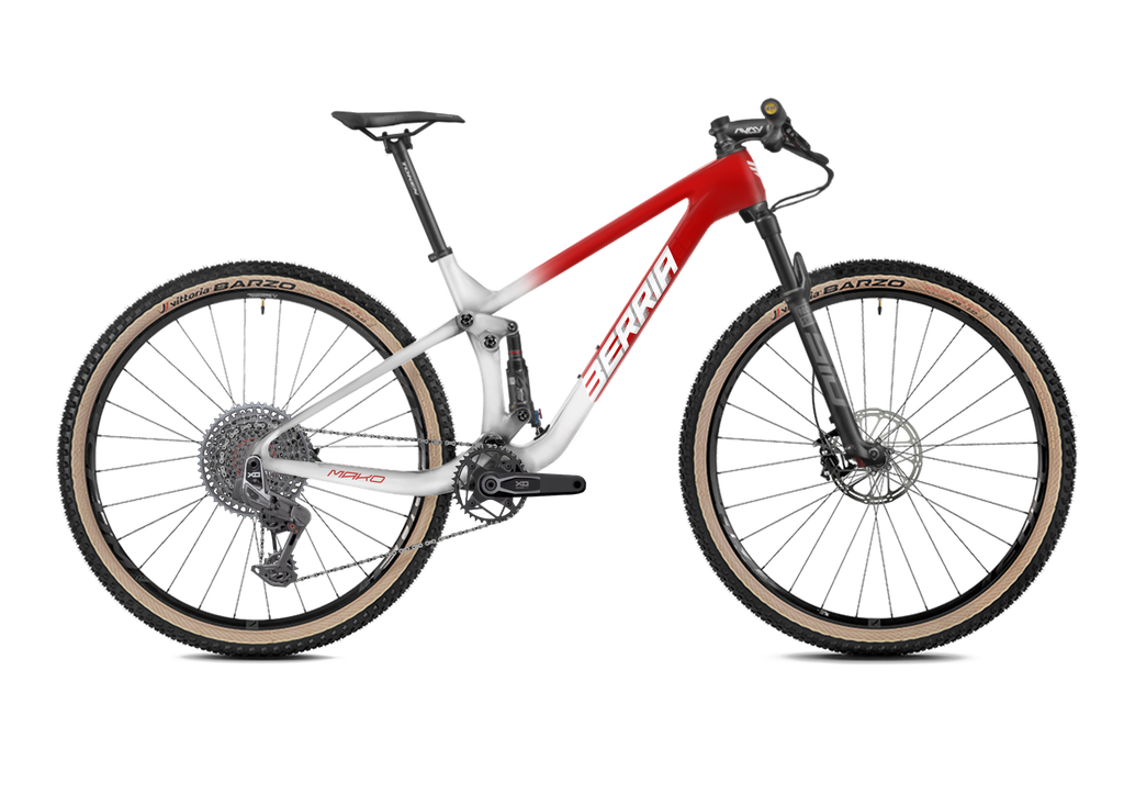 VTT BERRIA MAKO Racer SRAM X0 AXS Eagle Carbone Rouge 29"