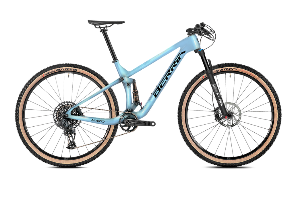 VTT BERRIA MAKO SPORT SRAM NX Carbone Blue Mist 29"