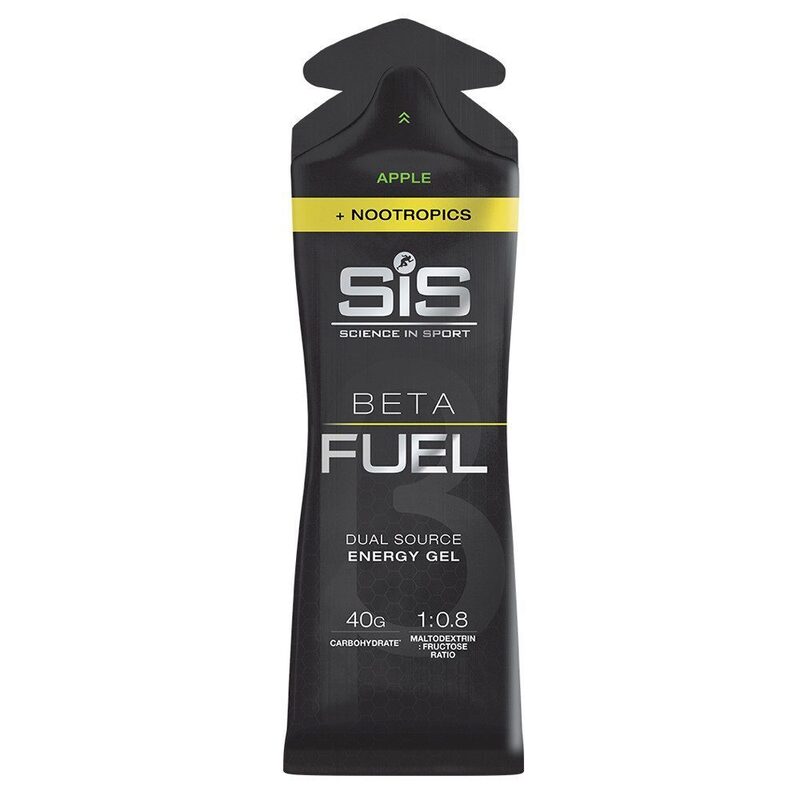 Gel SIS Beta Fuel + Nootropics Citron-Citron Vert