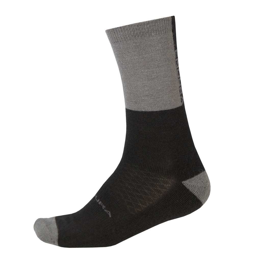 Chaussettes ENDURA Hiver BaaBaa Merino Noire
