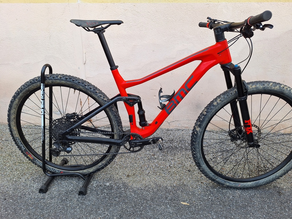 VTT Occasion BMC AGONIST TWO Rouge Tous Suspendu T:L