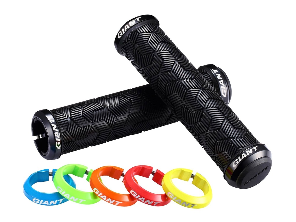 Grips GIANT Tactal Double Lock-On Black / Yellow