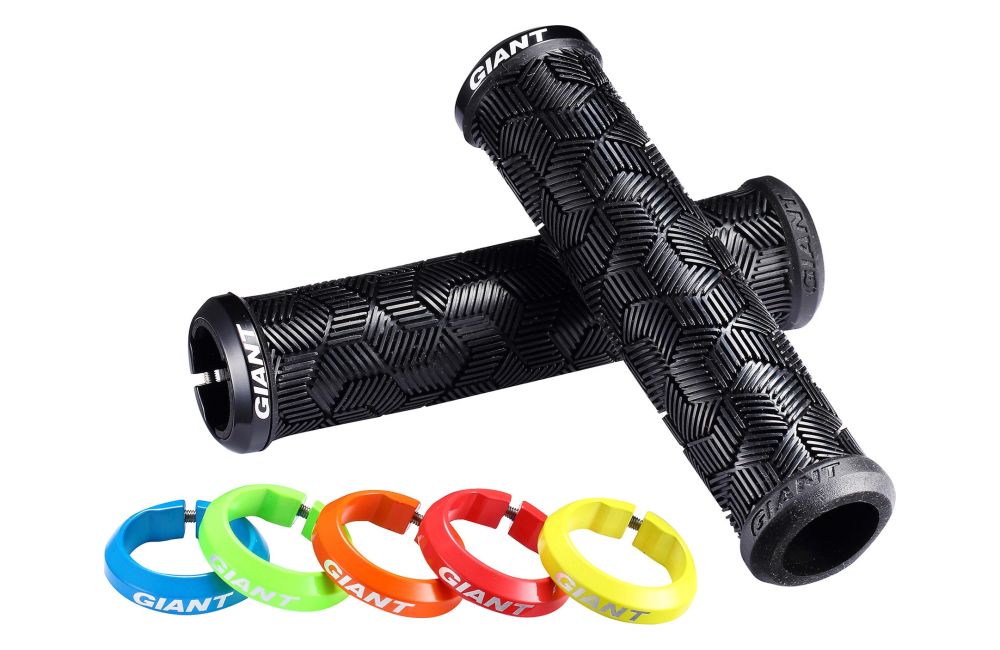 Grips GIANT Tactal Simple Lock-On Noir/Vert