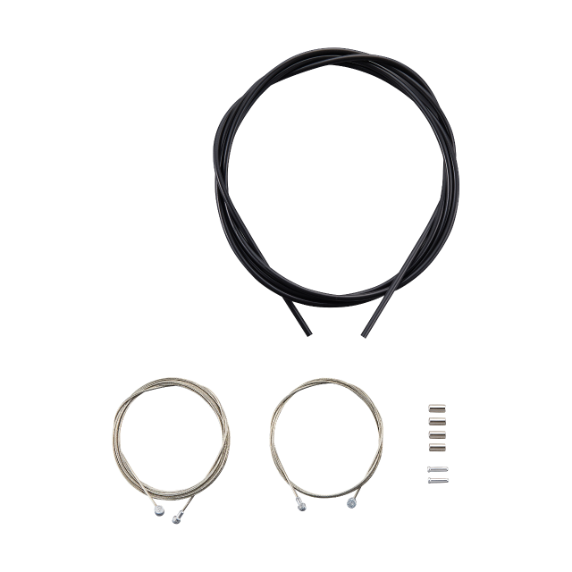 Kit SHIMANO Cables,Gaines et embouts pour Freins VTT en Acier