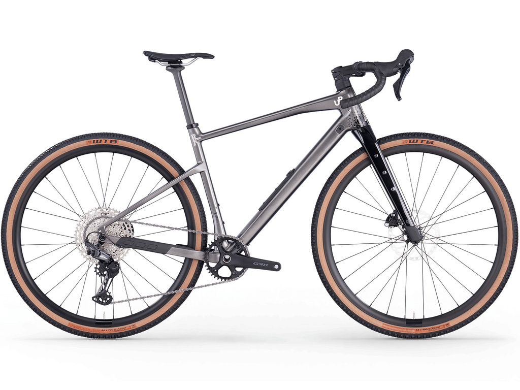 Vélo Gravel BMC URS TWO GRX 12v carbone metallic grey / black 2025-2026