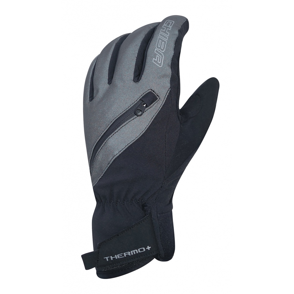 Gants CHIBA Thermo Plus Noir/Gris