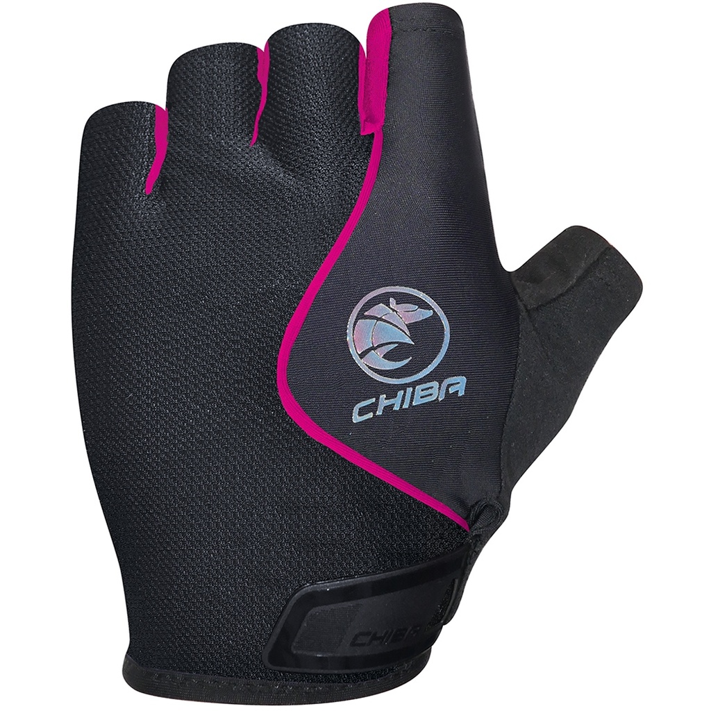 Gants CHIBA Lady Air Plus Noir/Rose