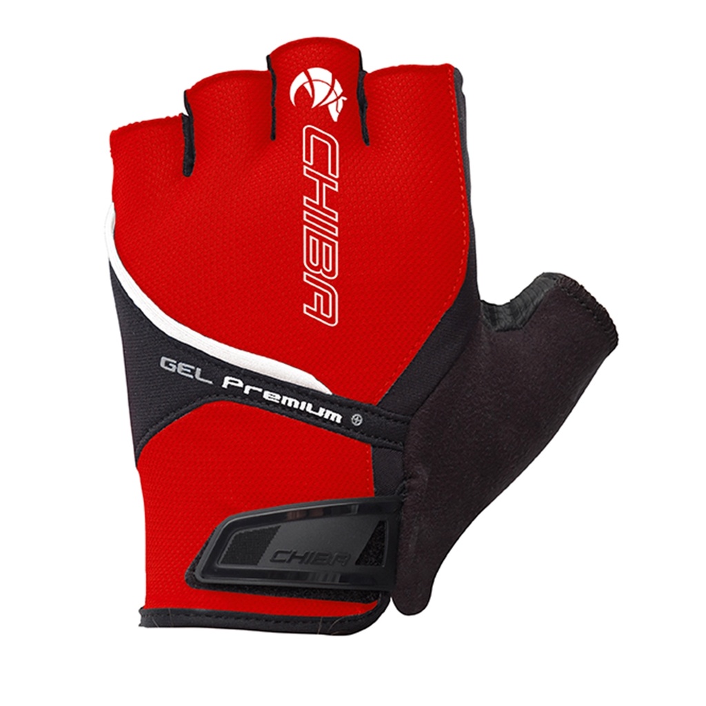 Gants CHIBA Gel Premium - Rouge