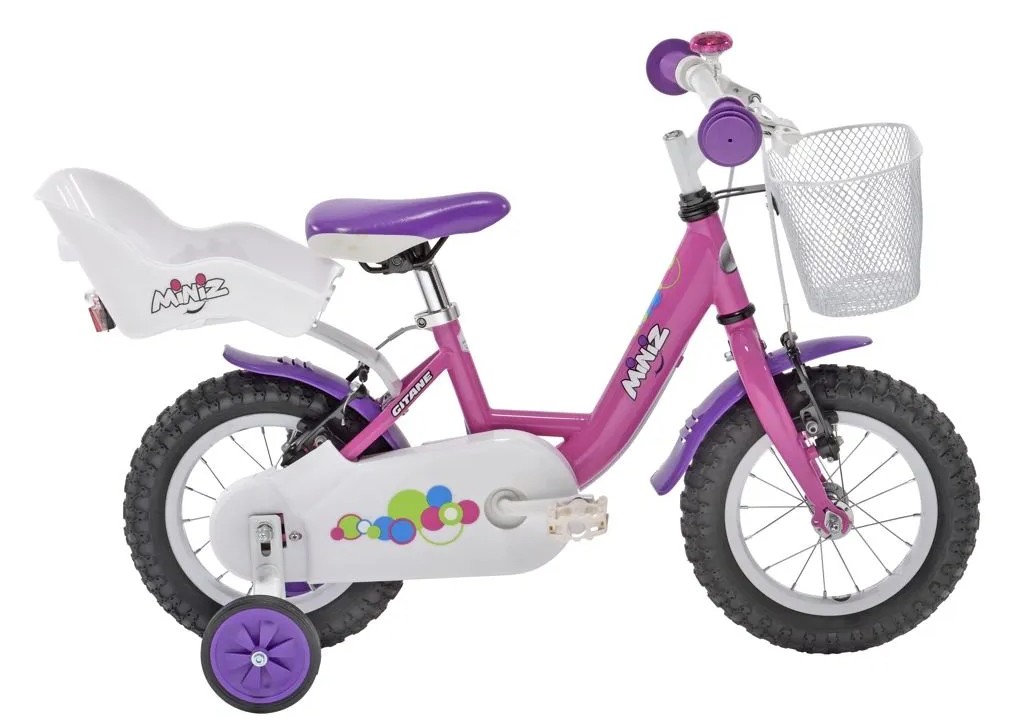 Vélo enfant Gitane MINIZ 16" lilas - Fille