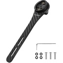 Support compteur RAVEMEN (cintre intégral) pour Garmin / GoPro et lumieres avant