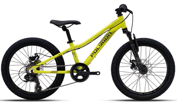 VTT POLYGON Relic 20" Aluminium Jaune