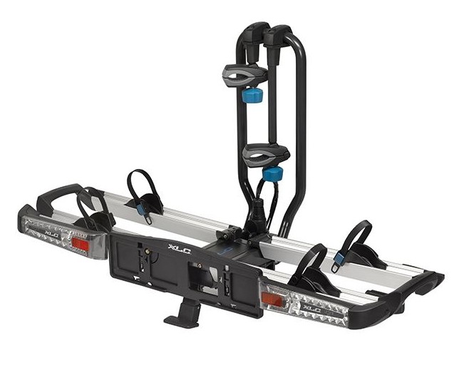 Porte vélo XLC AZURA basculant et pliant pour 2 vélos