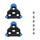 [ICLSL120-18349] Paire de Cales SHIMANO Route Bleu CL-SL120 SPD-SL (2° d'Angle)