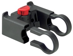 [2128053500-482265-374514-15208] Fixation de Panier KLICKFIX noir pour cintre ø31,8 mm