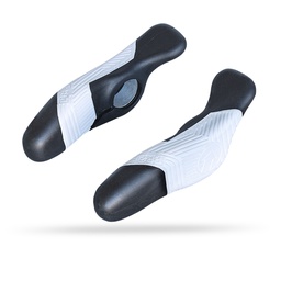 [PRBE0005-15306] Embouts De Cintre PRO Anatomique Ergo Noir/Blanc