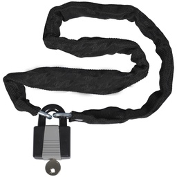 [OXFOF200] Antivol OXC Chaine+Cadenas Noir 6mmx900mm, Cadenas 40mm