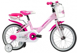 [DY1603-9] Vélo 16" MARIPOSA  Rose/Fuschia