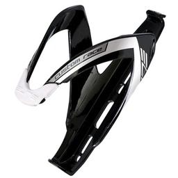 [EL0140643-15493] Porte bidon ELITE Custom Race+ Noir Glossy, Blanc graphic