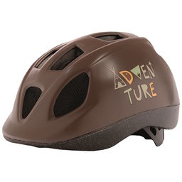 [C40349-16265] Casque Enfant POLISPORT Adventure Marron (46-53)