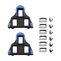 [ISMSH12-16526] Paire de Cales SHIMANO Route Bleu SM-SH12 SPD-SL (2° d'Angle)
