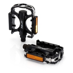 [2501811000-16558] Pédales XLC Aluminium PD-M02 Noire