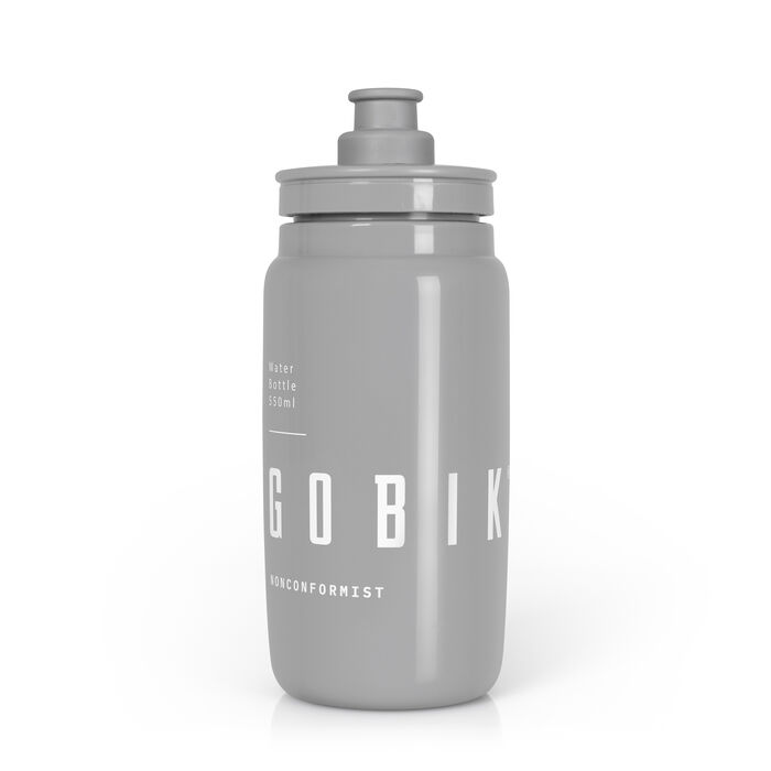 Bidon GOBIK Fly LimeStone 550ml Gris