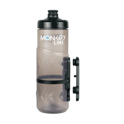 [713098-17103] Bidon SKS MONKEY BOTTLE LONG avec support FIDLOCK Transparent 600 ml (E-BIKE)