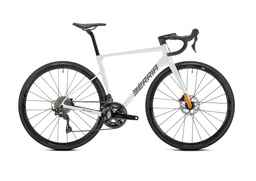 [PT25.10.01.S2] Vélo route BERRIA BELADOR Elite Shimano 105 12Vts White Pearl / Tangerine