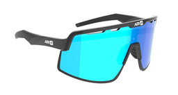 [4644-17670] Lunettes AZR SPEED RX Noire vernie Ecran Hydrophobe Bleu