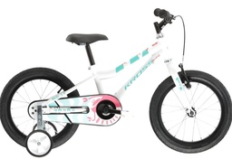 [541052-18268] Vélo KROSS MINI 3.0 16" Blanc/Vert/Corail