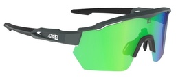 [4757-18278] Lunettes AZR Race Rx Carbone mate / Ecran Hydrophobe Vert Multicouche