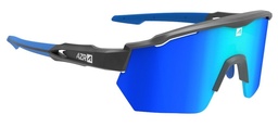 [4866-18279] Lunettes AZR Race RX Carbone mate / Ecran Hydrophobe Bleu Multicouche